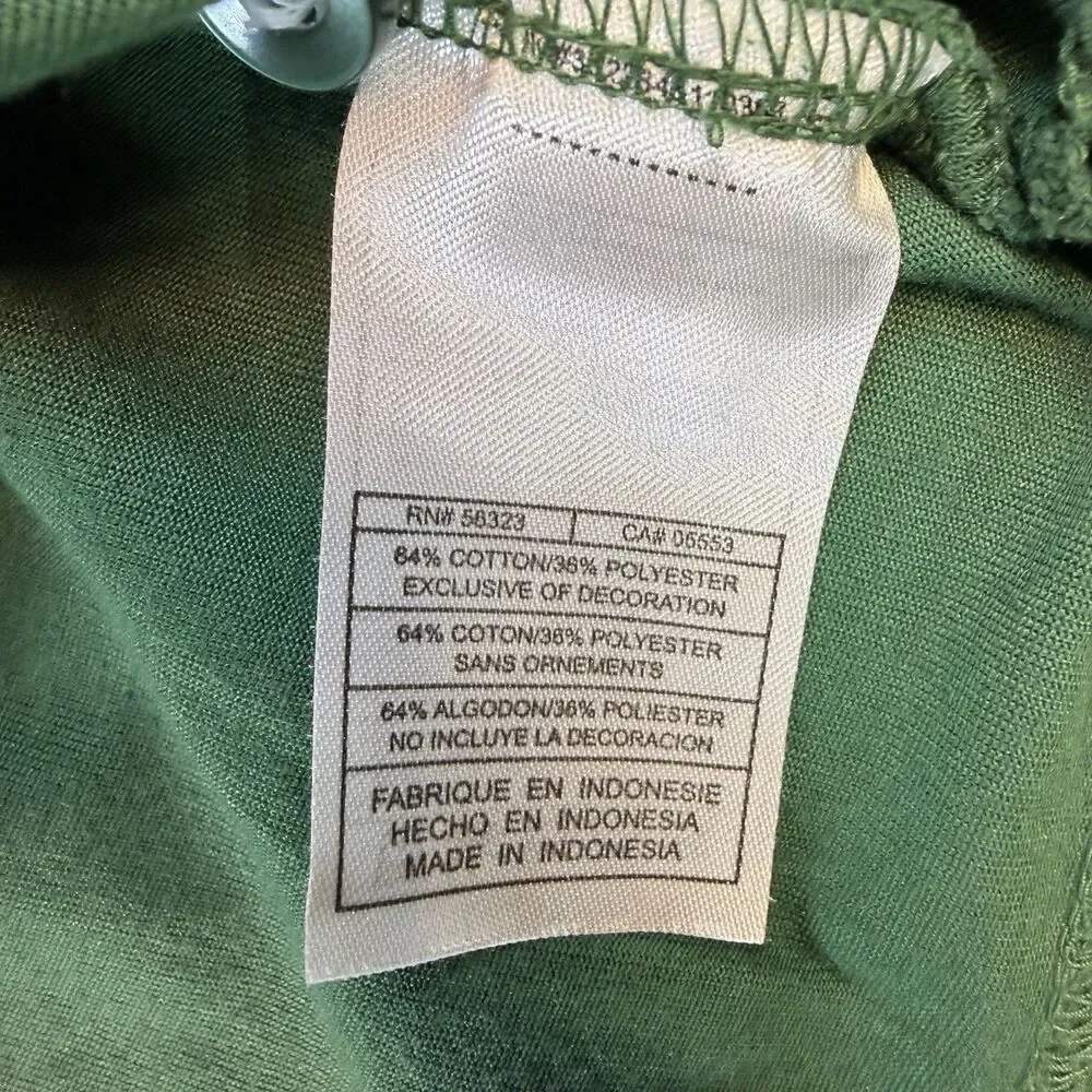 Nike Fit Women's Michigan State Polo, Size XL Green MSU Spartan Shield
